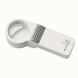 Лупа на ручке асферическая Eschenbach Mobilux Economy 7x, 35 мм, с подсветкой, изображение 1