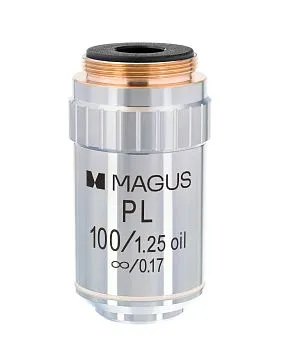 Объектив MAGUS MP100 OIL 100х/1,25 ми Plan ∞/0,17, изображение 1