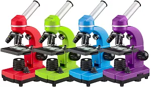Микроскоп Bresser Junior Biolux SEL 40–1600x, зеленый (выставочный образец), изображение 1