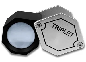 Лупа Kromatech ювелирная шестигранная 30x, 20,5 мм MG22190A, изображение 1