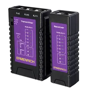 Кабельный тестер Ermenrich NetGeeks NP10, изображение 1