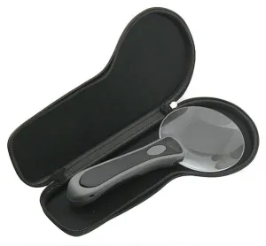 Лупа на ручке Veber 2,5x, 90 мм, с подсветкой (MG2B-3), изображение 4