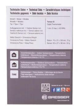 Метеостанция Bresser Temeo io, изображение 12