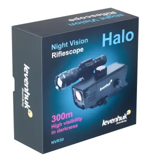 Монокуляр цифровой ночного видения Levenhuk Halo NVR50, с прицельным крепежом, изображение 18