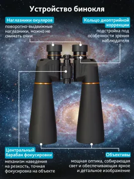 Бинокль Levenhuk Bruno PLUS 25x70, изображение 19