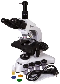 Микроскоп Levenhuk MED 20T, тринокулярный, изображение 2
