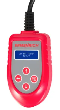 Тестер аккумуляторный Ermenrich Zing AL30, изображение 2
