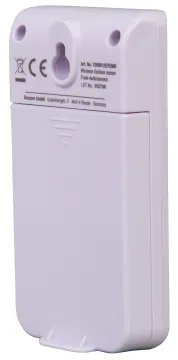 Гигрометр с часами Bresser MyClimate, белый, изображение 12