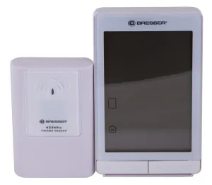 Метеостанция Bresser TemeoTrend STX с радиоуправлением, белая, изображение 9