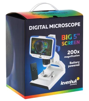 Микроскоп цифровой Levenhuk Rainbow DM500 LCD, изображение 14