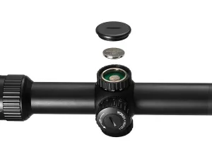 Прицел оптический GAUT Nephrite 1–4x24, сетка 60, изображение 5