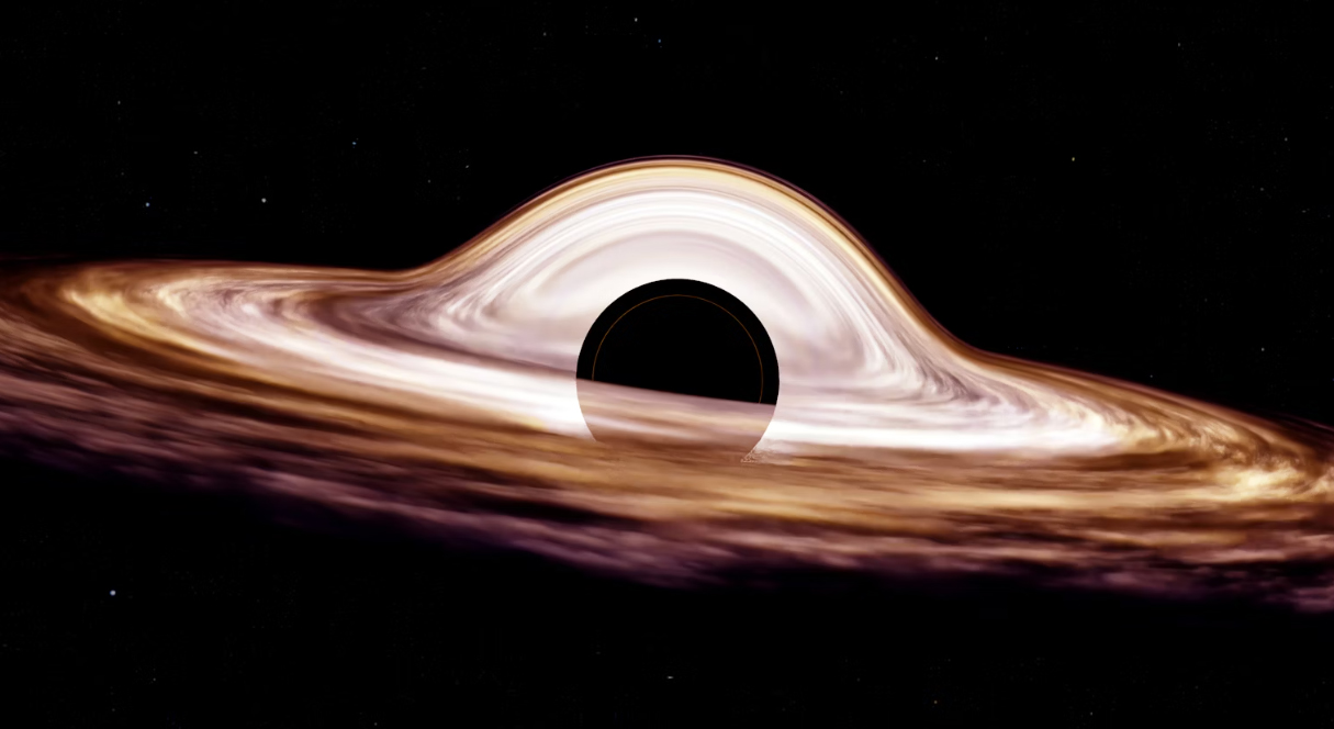 Влияние черных дыр на пространство и время